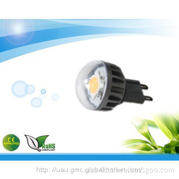 Clear pc G9 led mini corn lamp